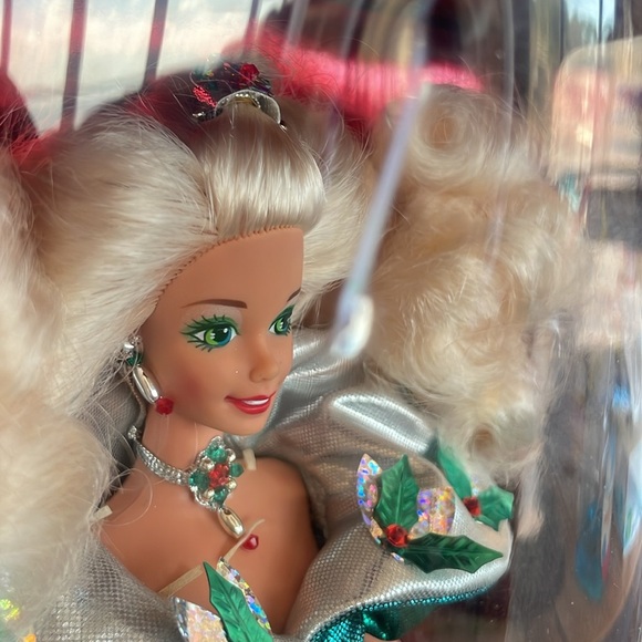1995 Happy Holidays Barbie MIB - Picture 8 of 16